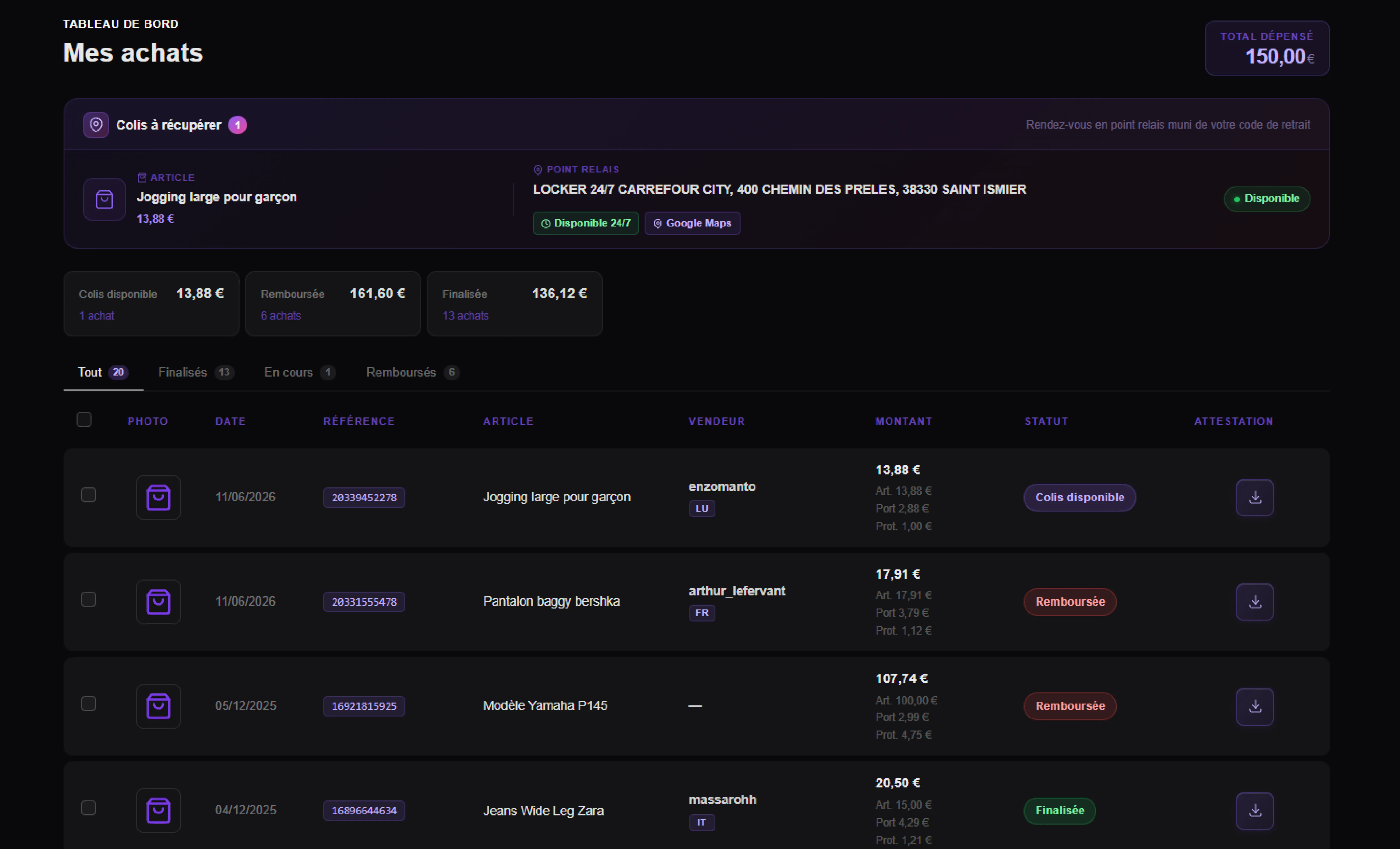 Vintalyze Dashboard View 3